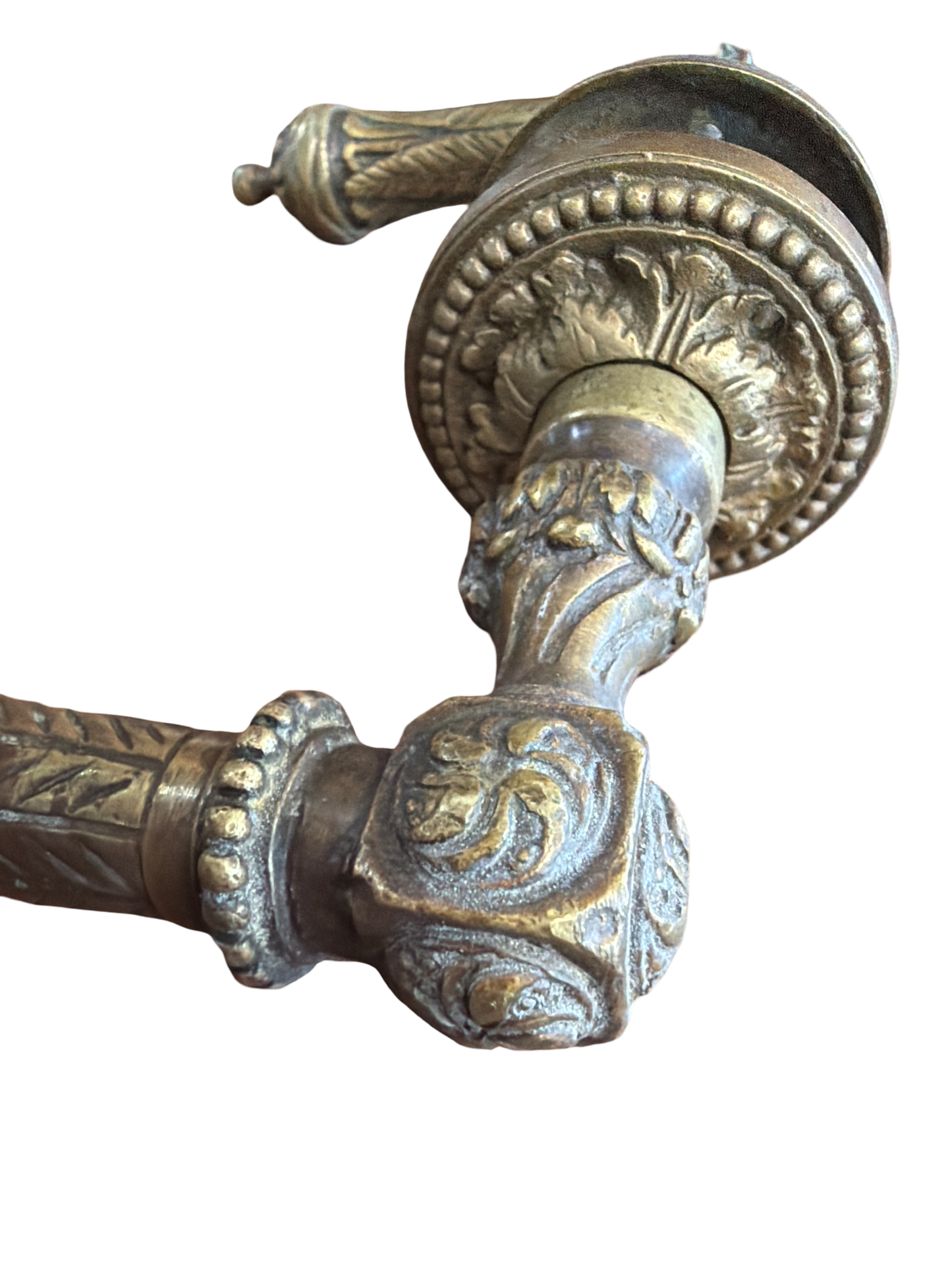 Antique Door Knob Set - Lever