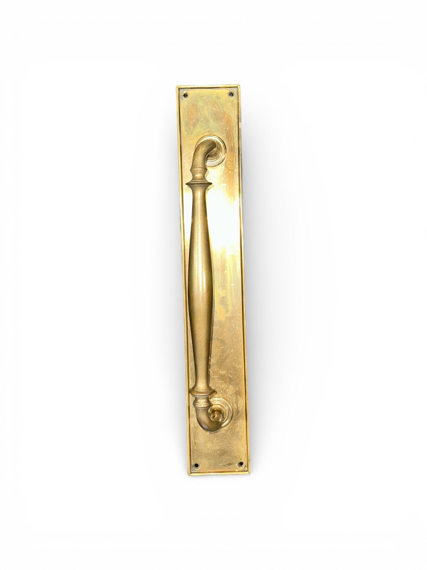 18" Grand Baluster European Brass Entry Pull