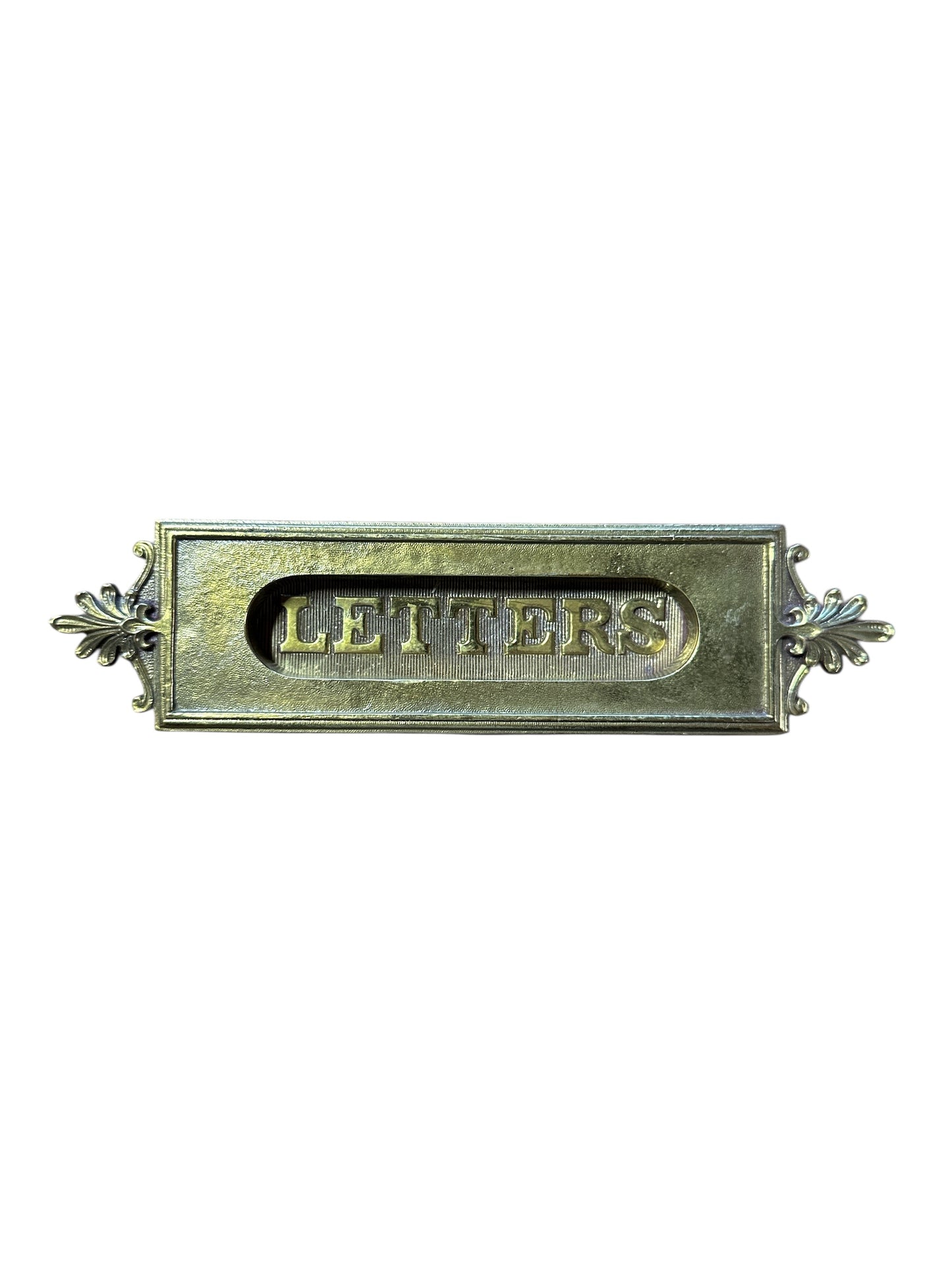 Brass Letter Drop