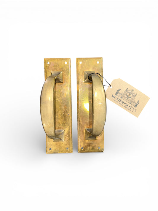 8" Brass Door Pull Pair