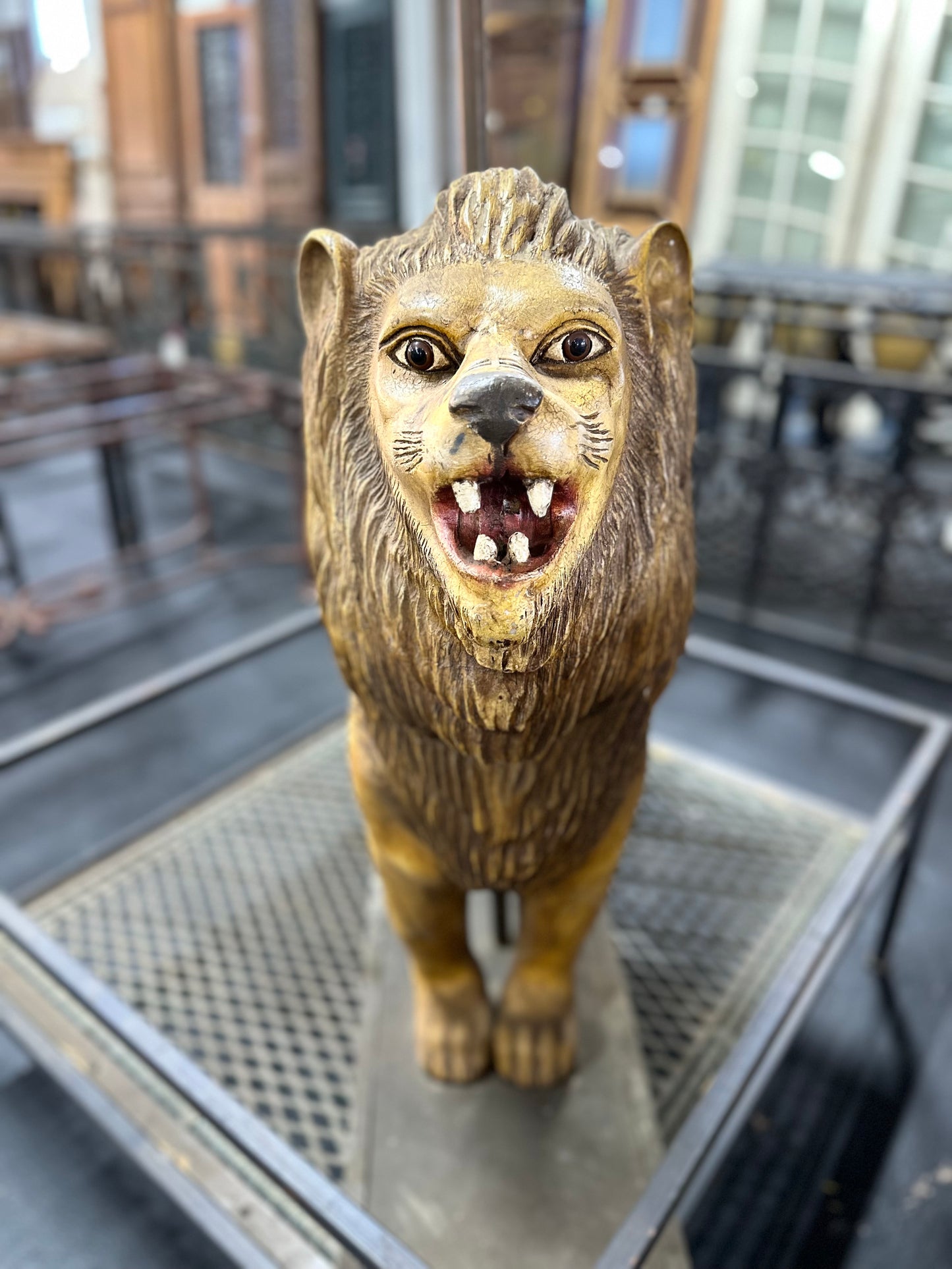 Antique Carousel Lion