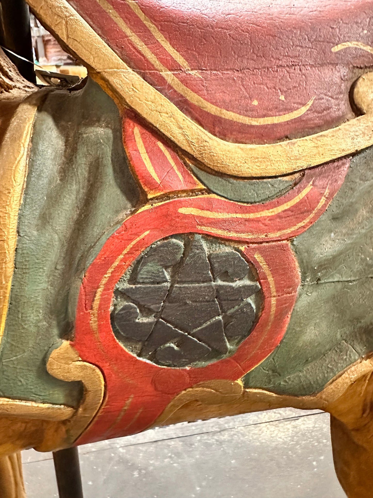 Antique Carousel Lion