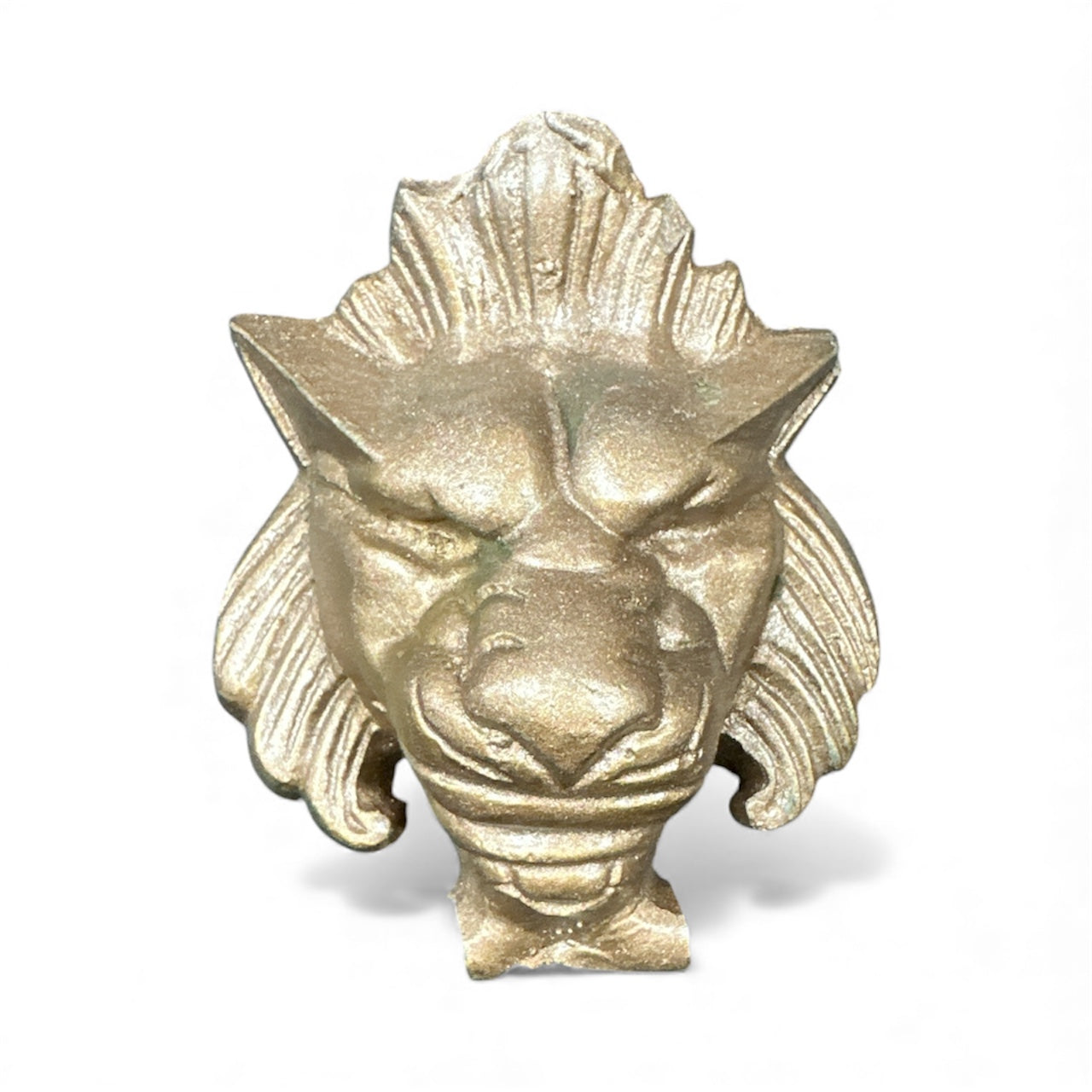 High-Quality Reproduction Lion Head Plaque – 8”H x 5.75”W x 2.5”D