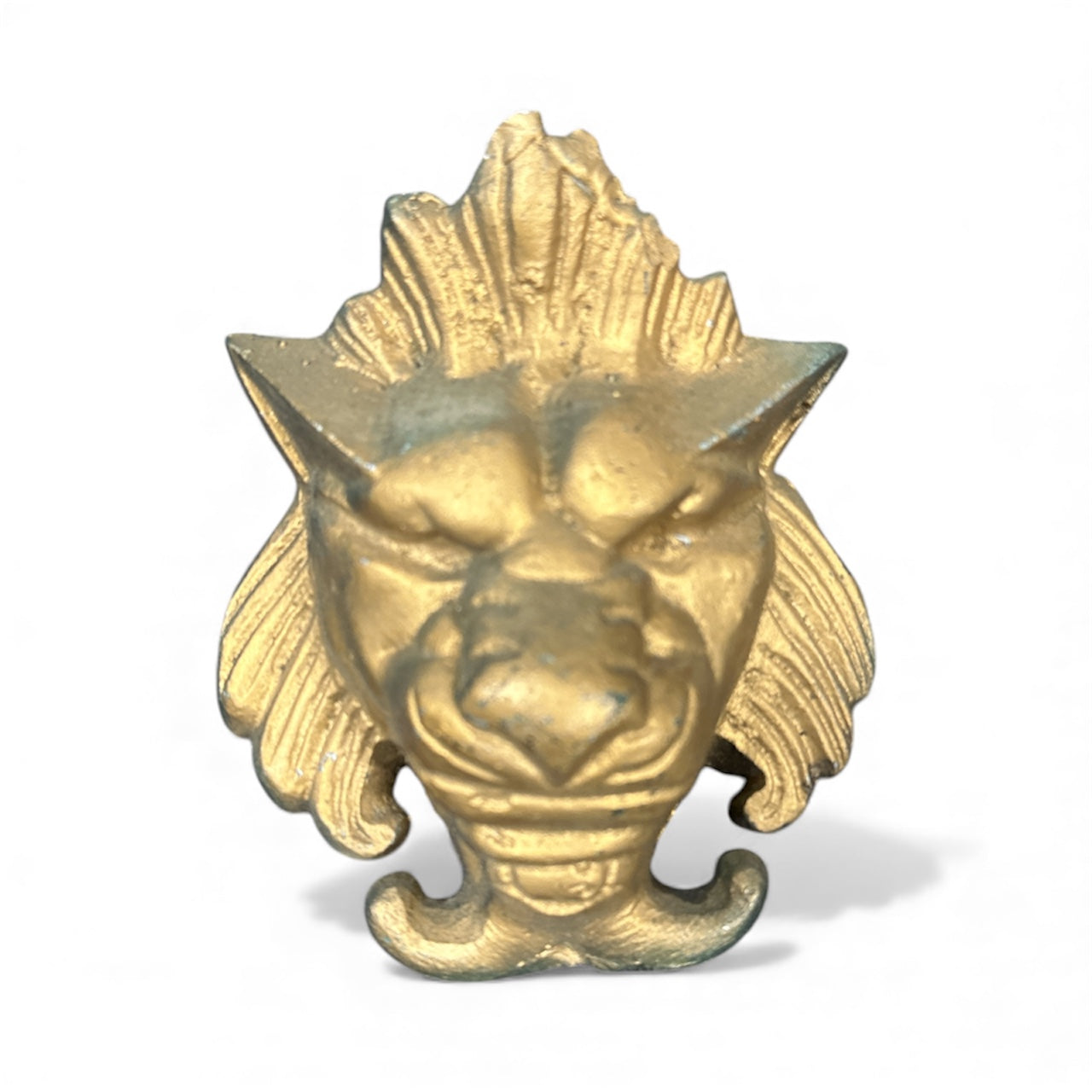 High-Quality Reproduction Lion Head Plaque – 8”H x 5.75”W x 2.5”D