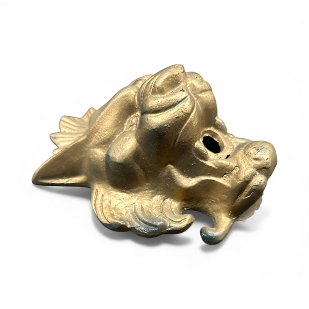 Large Reproduction Lion Head Wall Plaque – 13”H x 10”W x 6”D