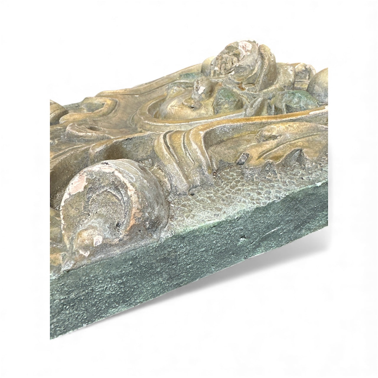 17" Art Nouveau Architectural Relief Panel