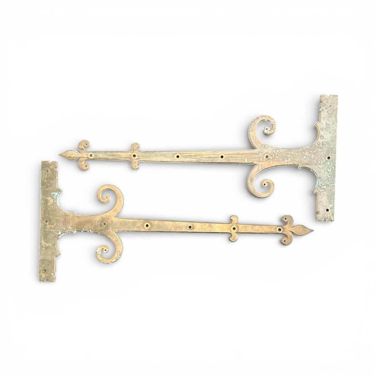 Solid Bronze Hinges - Pair