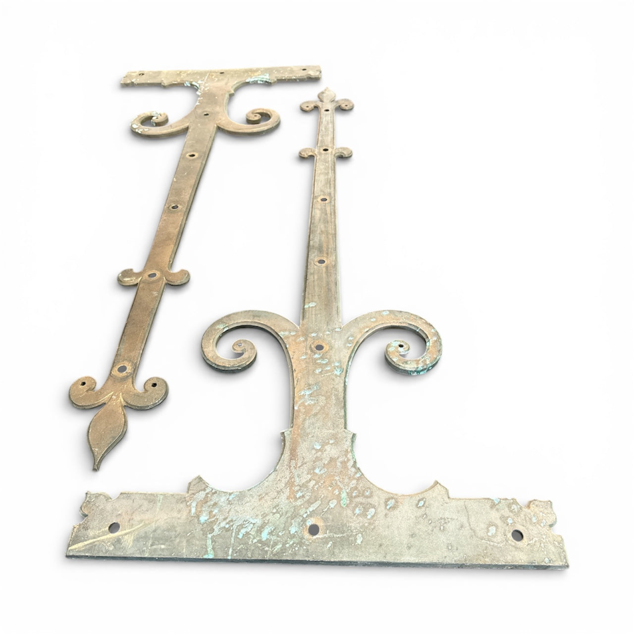 Solid Bronze Hinges - Pair
