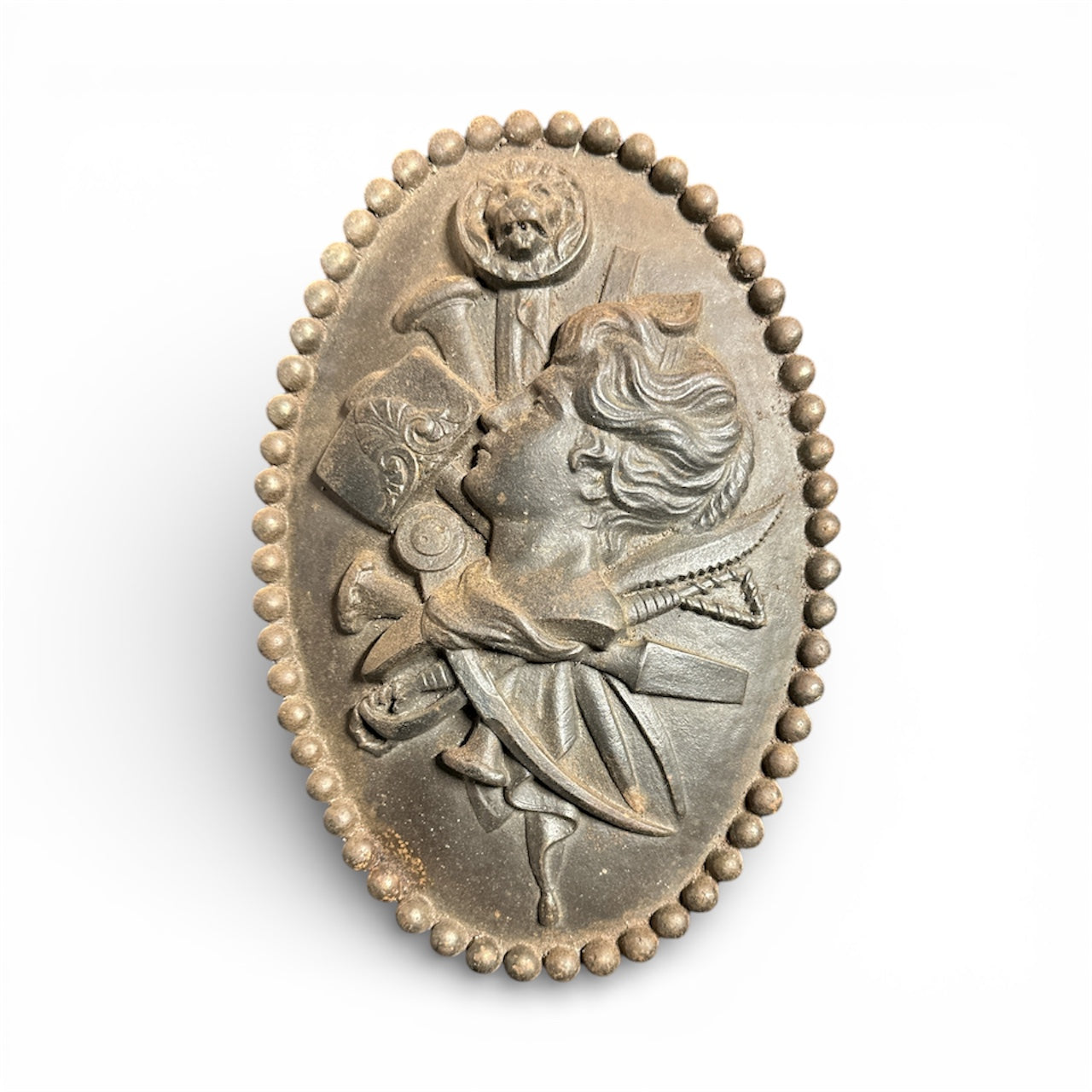 Iron Plaque - Portrait