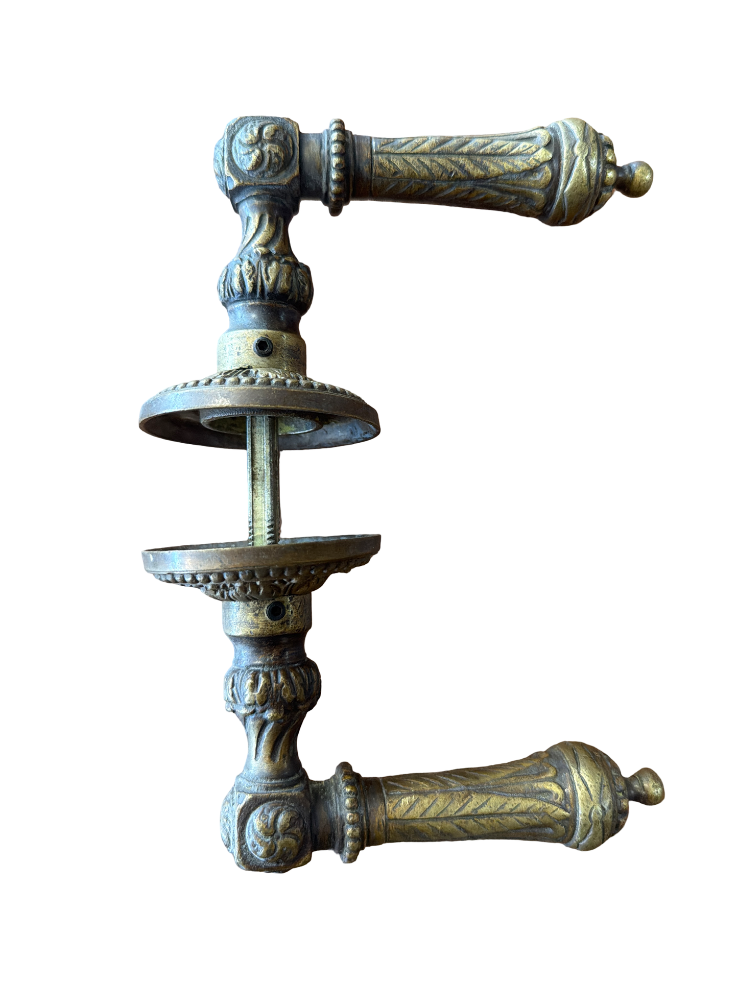 Antique Door Knob Set - Lever