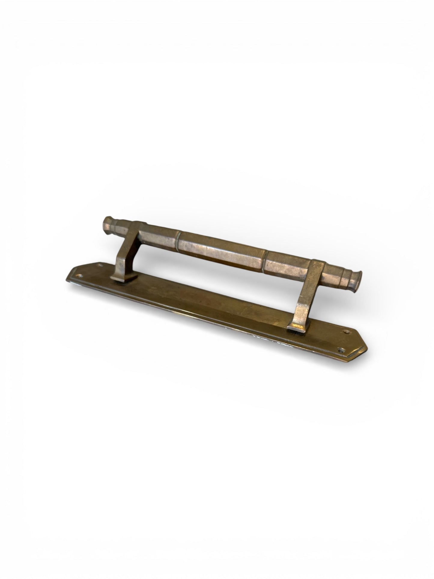 13.5” European Art Deco Brass Door Pull
