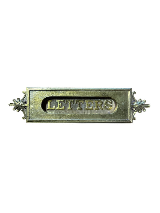 Brass Letter Drop
