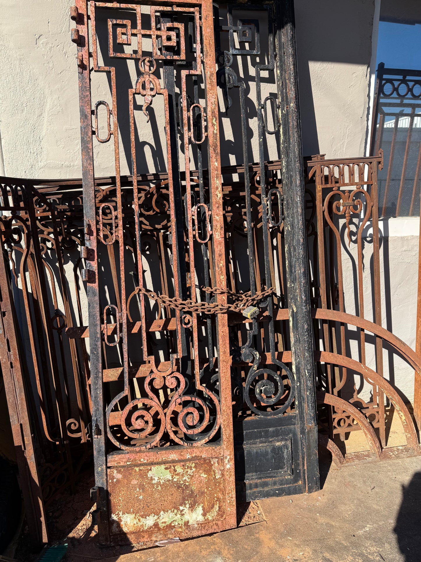 Art Deco Double Gates