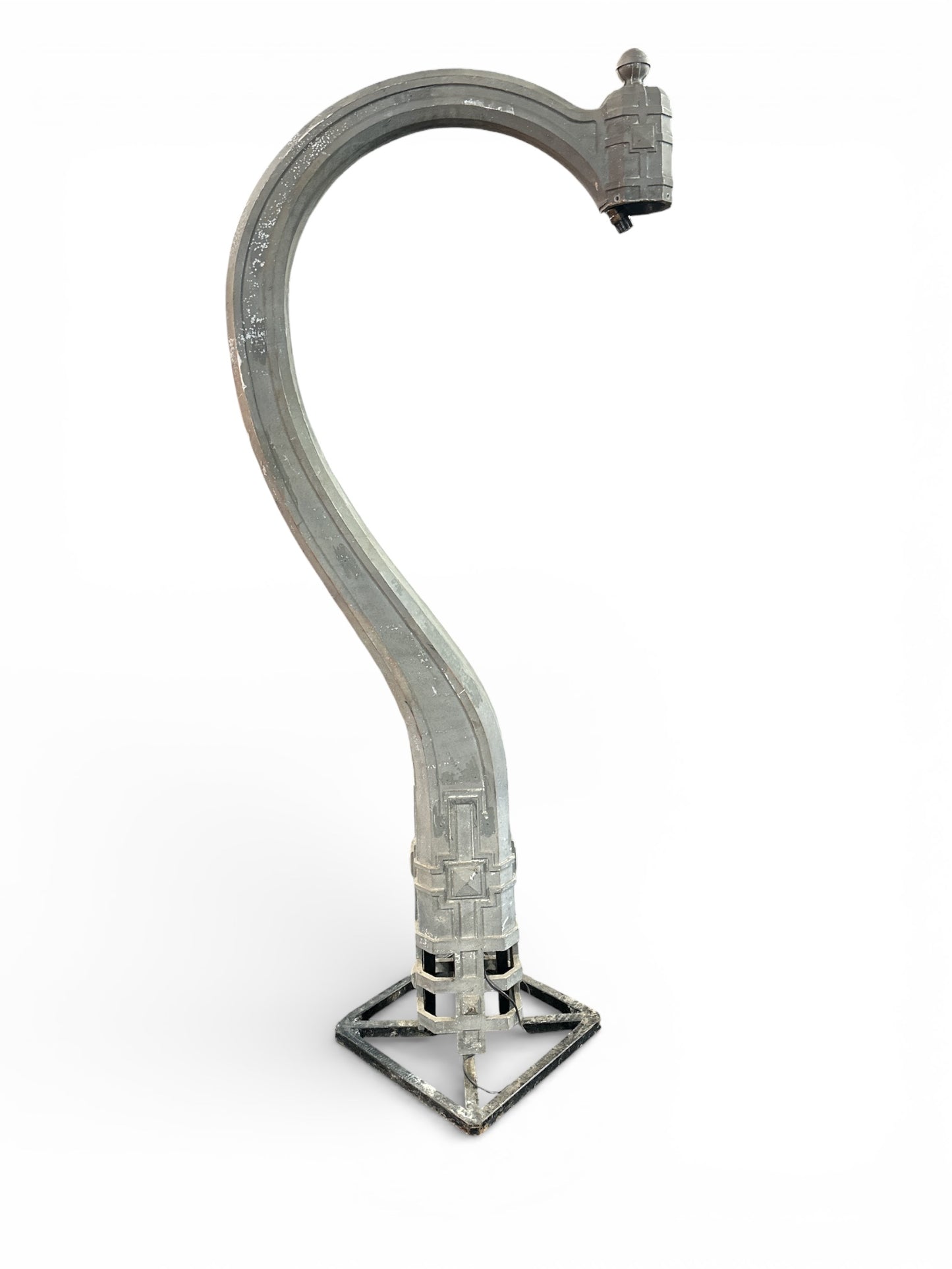 Curved Industrial Bridge Light Element from Chicago