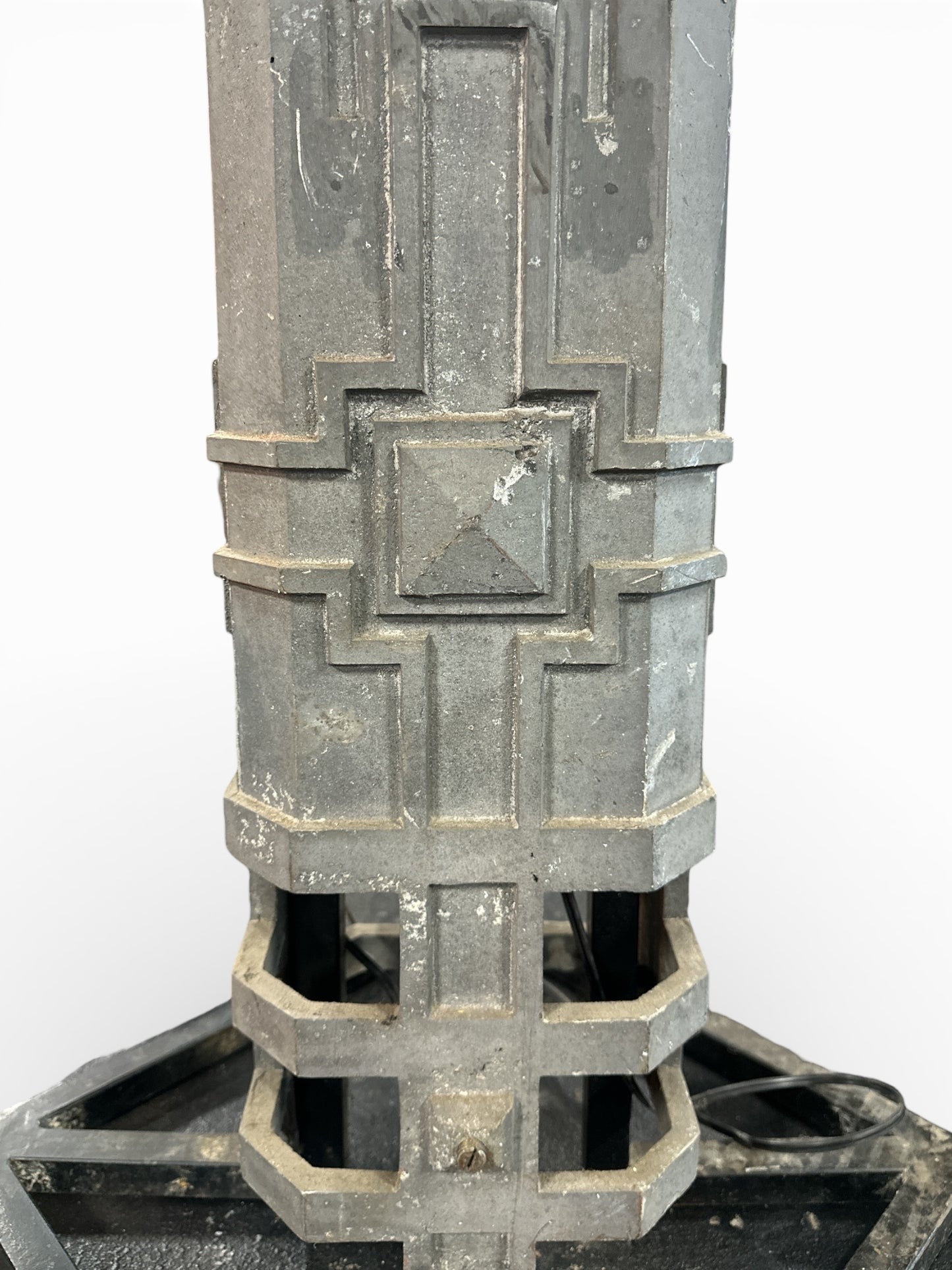 Curved Industrial Bridge Light Element from Chicago